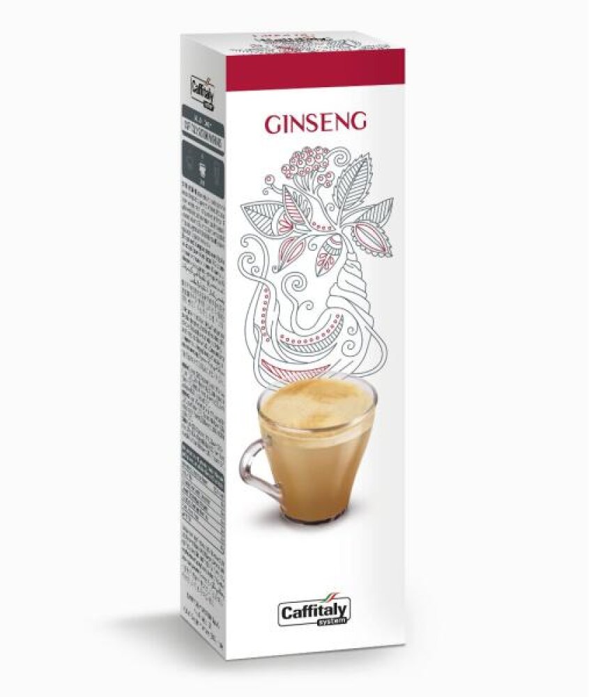 Capsule Cafea Caffitaly Ecaffe Ginseng,10 buc