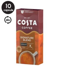 Capsule cafea Costa Signature Blend Espresso, compatibil Nespresso, 10 capsule, 57g