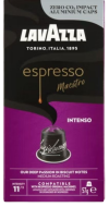 Cafea capsule Lavazza Maestro Espresso Intenso, aluminiu, compatibile Nespresso, 10 buc