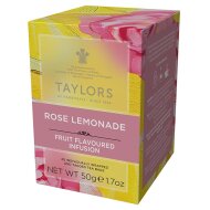 Infuzie Ceai Limonada Trandafir Taylors of Harrogate, 20 pliculete, 50 gr.