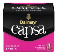 Capsule Cafea Dallmayr Capsa Espresso Barista, compatibil Nespresso, 10 capsule, 56 gr.