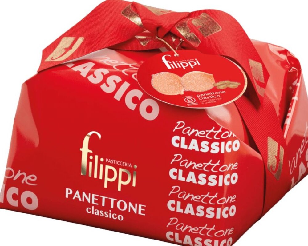 Panettone Filippi traditional cu fructe confiate 750g