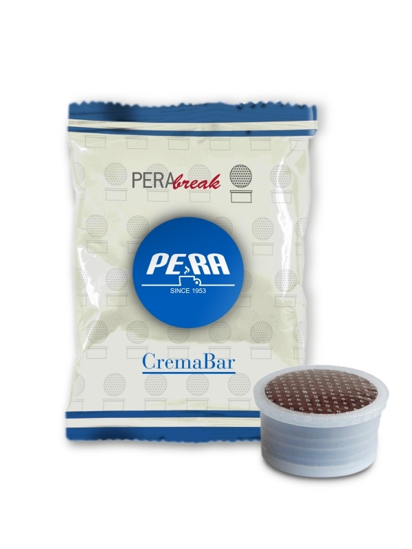 Capsule cafea Pera Break Crema Bar compatibil Lavazza Espresso Point, 100 buc