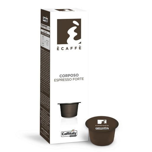 Capsule Cafea Caffitaly Ecaffe Corposo Espresso Forte,10 buc