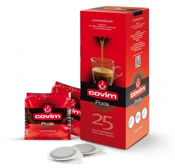 Monodoze cafea Covim Granbar compatibil ESE, 25 buc
