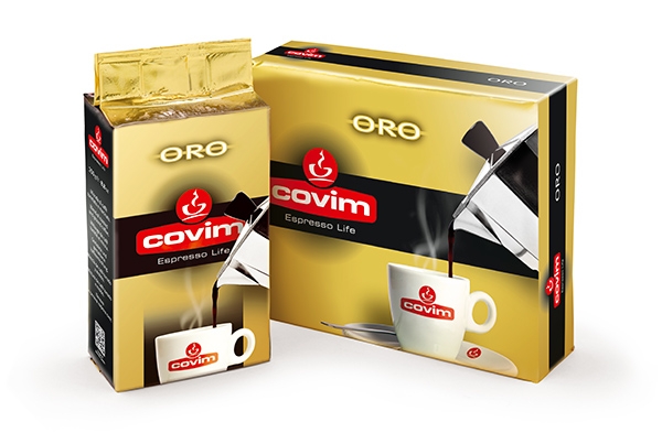 Cafea macinata COVIM ORO, 2 x 250 gr